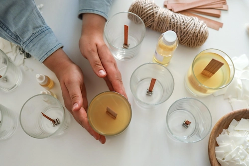 How to Make Candles from Used Cooking Oil