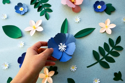 Paper Flower Crafts