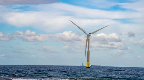 Wind Turbines and Humpback Whale Fins