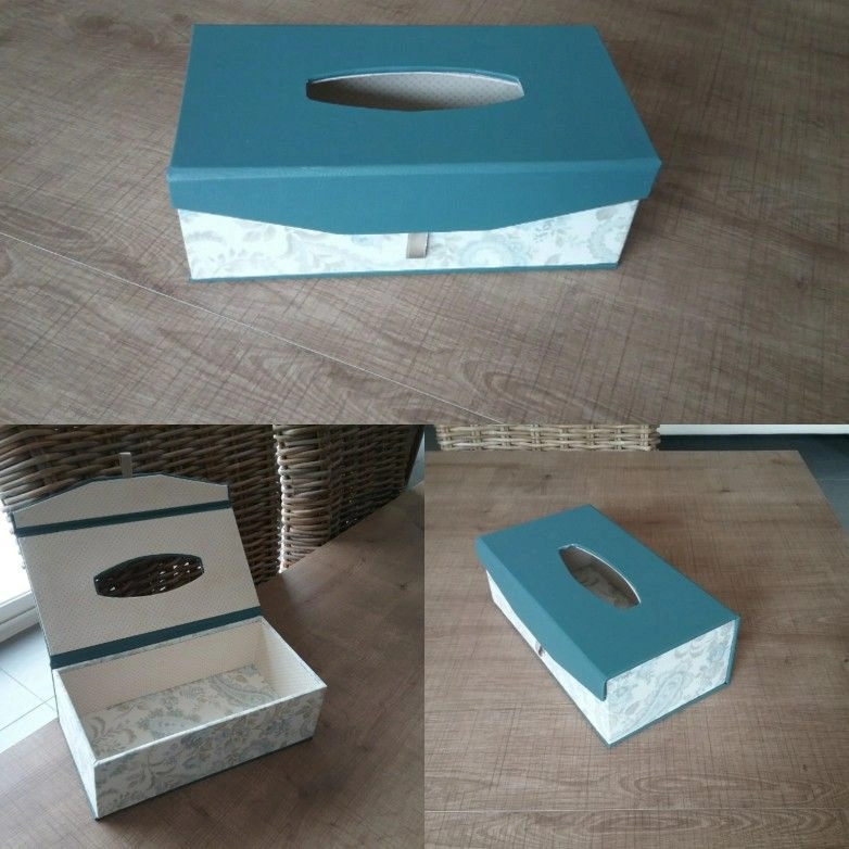 Tempat Tisu dari Kardus